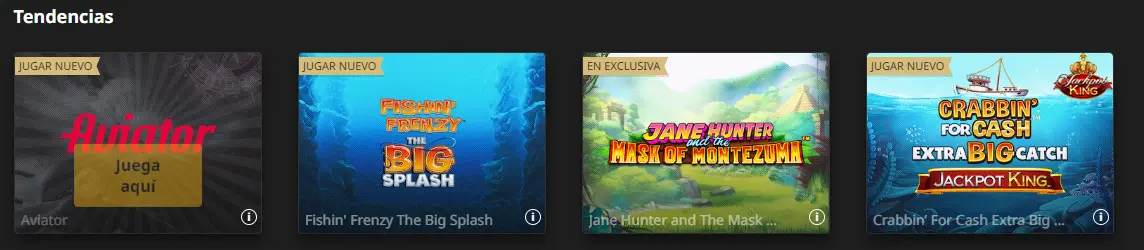 Revisa la variedad de juegos de los casinos Variedad de juegos